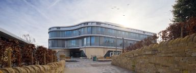 Image of The Wave Building from Northumberland road entrance