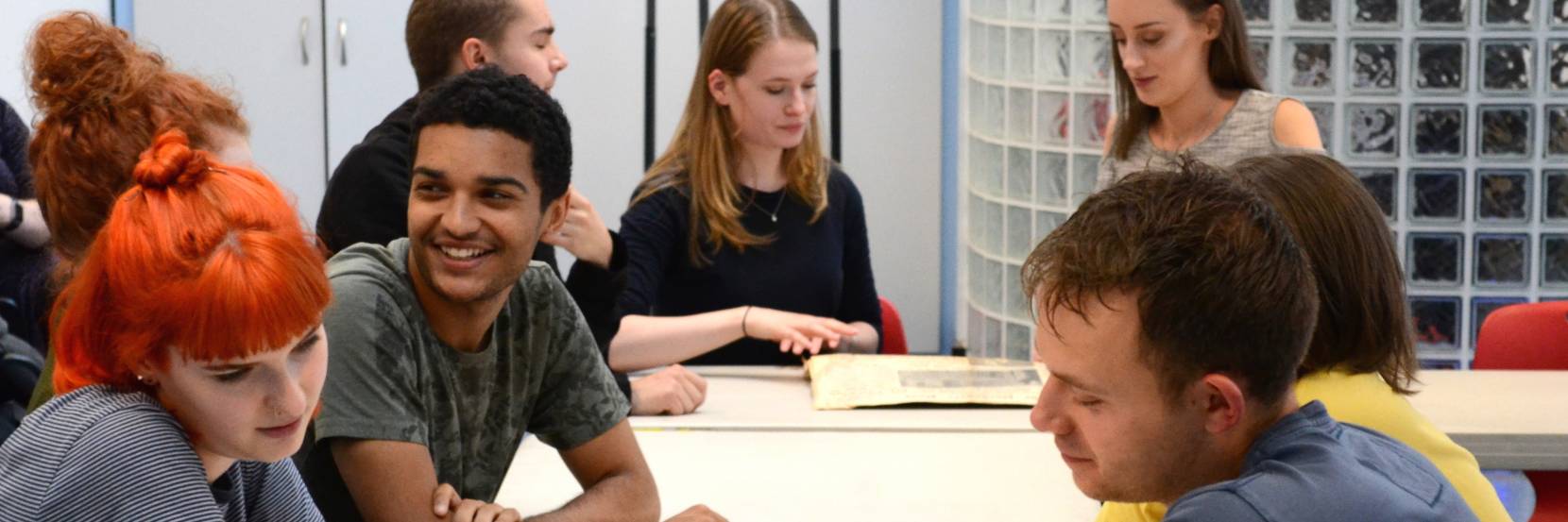 History students in a seminar