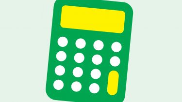 Illustration of calculator