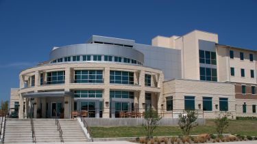 A residence hall at University of Texas at Dallas