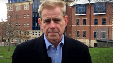 A profile photograph of William Horsley. 
