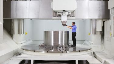 A man uses a machine at the AMRC Nuclear - image