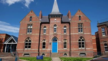 Bartholomew House, home to the School of Law