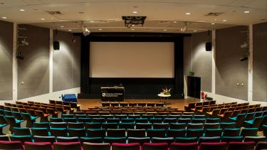 The Nelson Mandela Auditorium in the Students Union 