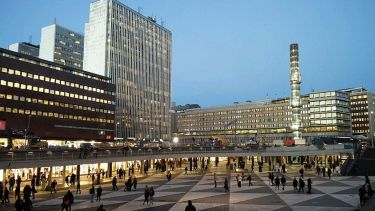 A landscape of Stockholm, Sweden