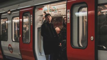 A tube in London