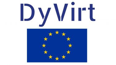 DyVirt logo with EU flag