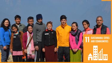 people from rural village in Nepal