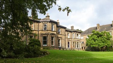 Exterior photo of Stephenson Halls of Residence