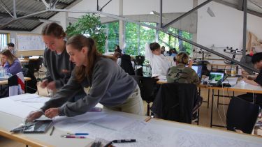 Landscape Architecture students at the Summer School in Bavaria