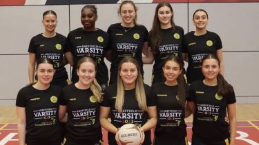 Sheffield Varsity netball team