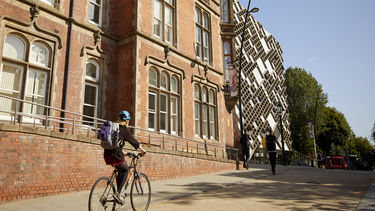 Bike outside Jessop West