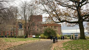 Weston Park near Firth Court.