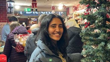 Kanak Soni attends a Christmas Event