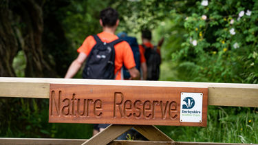 Big Walk 2022 entering Nature Reserve