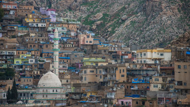 The ancient town of Aqrah, Iraq