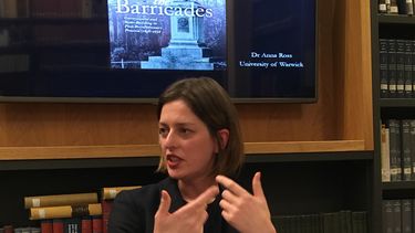 Dr Anna Ross from the Department of History