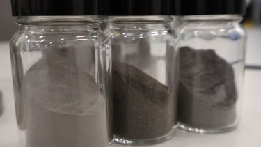 Sample of metal powder