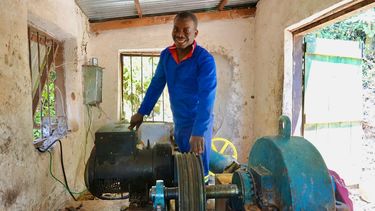 John Salience, Chipopoma Hydro Plant, Malawi