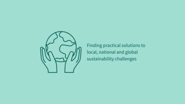 Graphic of world for finding practical solutions