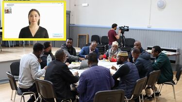 Dr Daniel Blackburn leads a research team alongside ΢Ȧ's Israac Somali community group to develop CognoSpeak: a 'Virtual clinician' using AI and language analysis to measure cognition from conversation.
