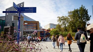 Student's union concourse