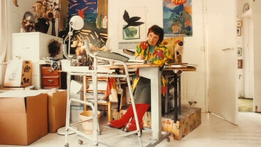 Photo of Nerys Johnson at work 