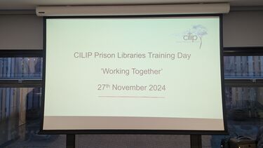 CILIP training day introductory presentation slide