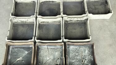 End of use Morganite LiB saggars returned to Morgan for recycling 