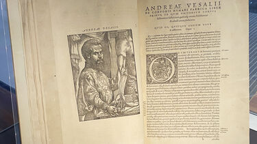 Andrea Vesalisus, taken from an old book