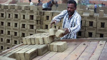 Construction worker India