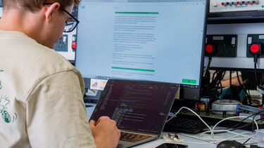 student coding