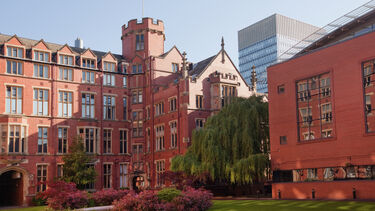 Firth Court with Arts Tower in the background