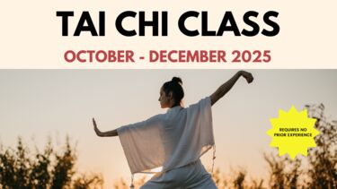 Tai Chi course Autumn 2025
