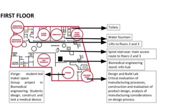 Diamond building first floor map