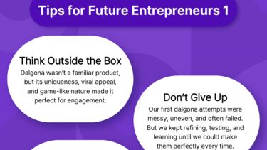 Tips for future entrepreneurs business text