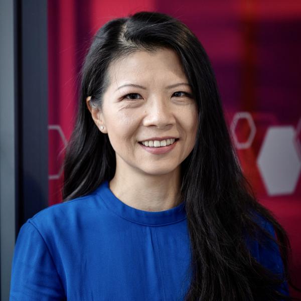 Profile picture of A head-and-shoulders photograph of Dr Sabrina Thornton wearing a blue top.