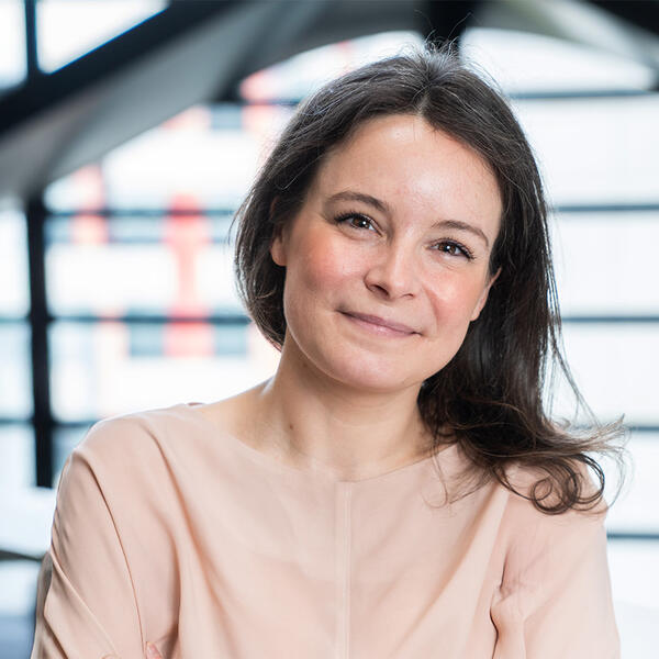 Profile picture of Head shot of Alice Pyne (young white woman with dark hair)