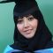 Kholood Alnefaie in her graduation cap