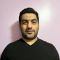 Abdulaziz Alrashed in front of a pink background