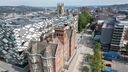 Arial shot of Jessop building 