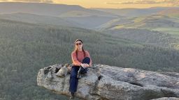 A photo of Yichen (Joanna) in the Peak District