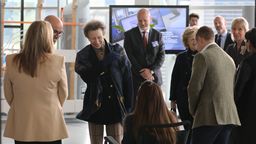 HRH Princess Anne officially opens the GTIMC at the University of 91Ƭ