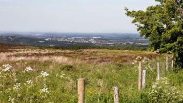 A view from the Peak District