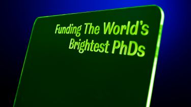Funding the world's brightest PhDs