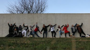 Digital Architecture and Design students on field trip