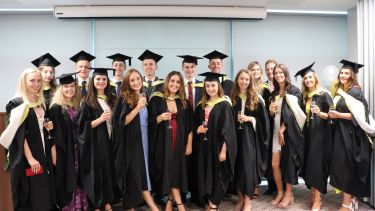 Sociological Studies students at graduation 2019