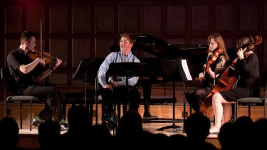 Concert performance in Firth Hall