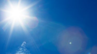 sun in the sky 