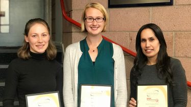Award winners in the School of Clinical Dentistry